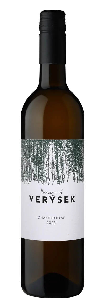 Láhev Chardonnay, ilustrační fotografie ročníku 2023